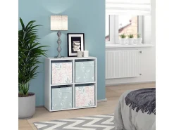 Online Vicco Divisória de sala 72.6x29x72 tetra Branco