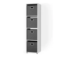 Online Vicco Divisória de sala 142.5x33x36.2 ludus Branco