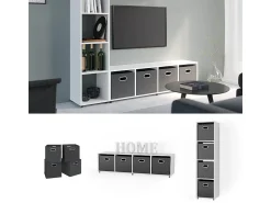 Online Vicco Divisória de sala 142.5x33x36.2 ludus Branco