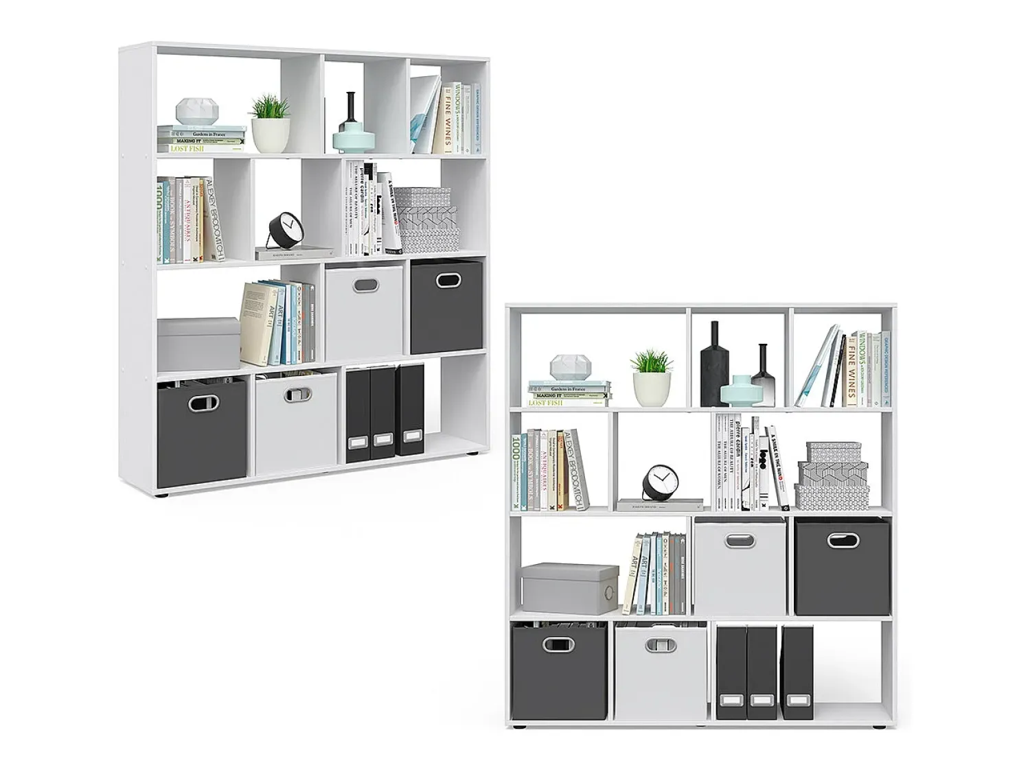 Outlet Vicco Divisória de sala 131.6x29x143 pilar Branco
