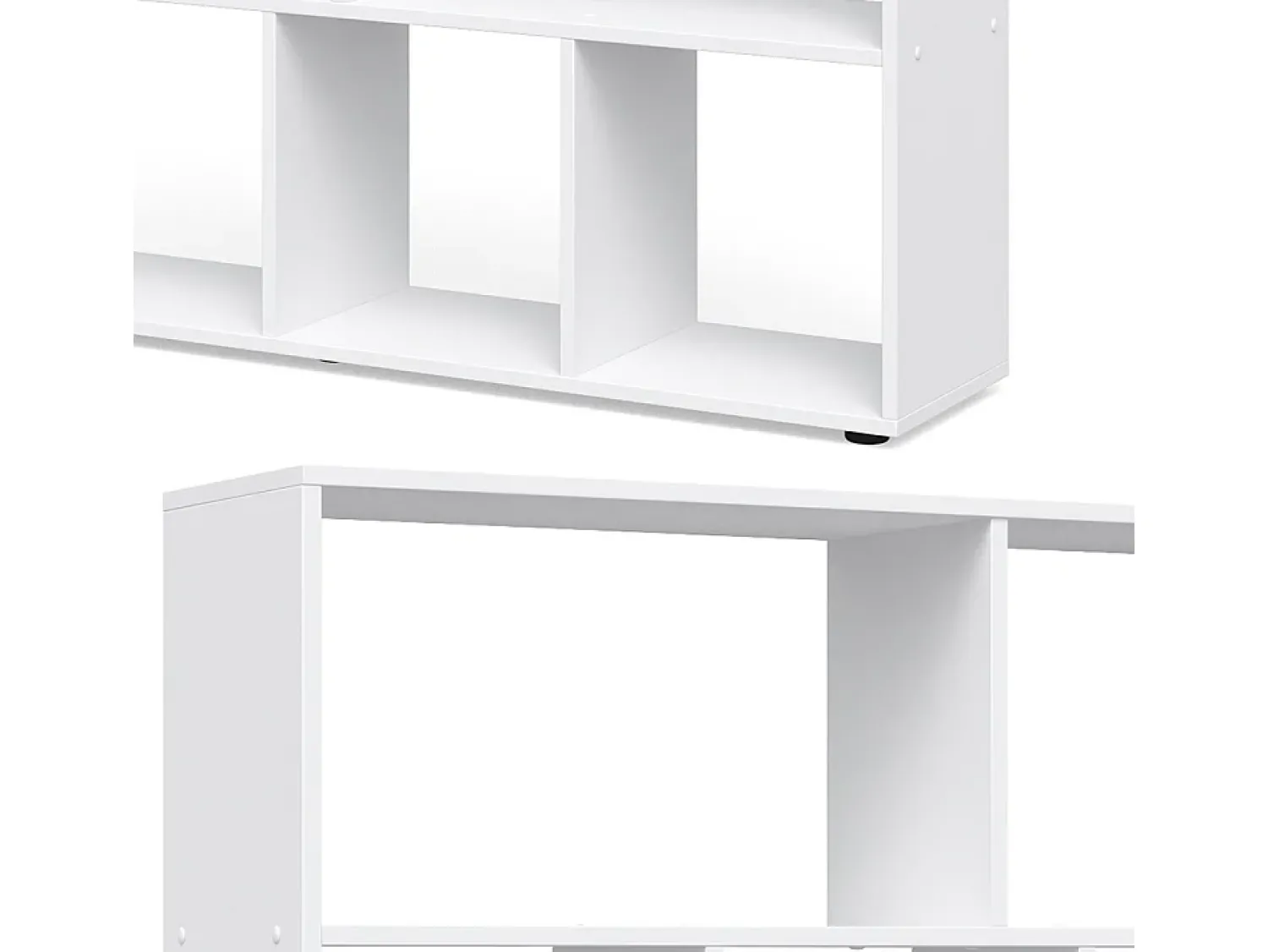 Outlet Vicco Divisória de sala 131.6x29x143 pilar Branco
