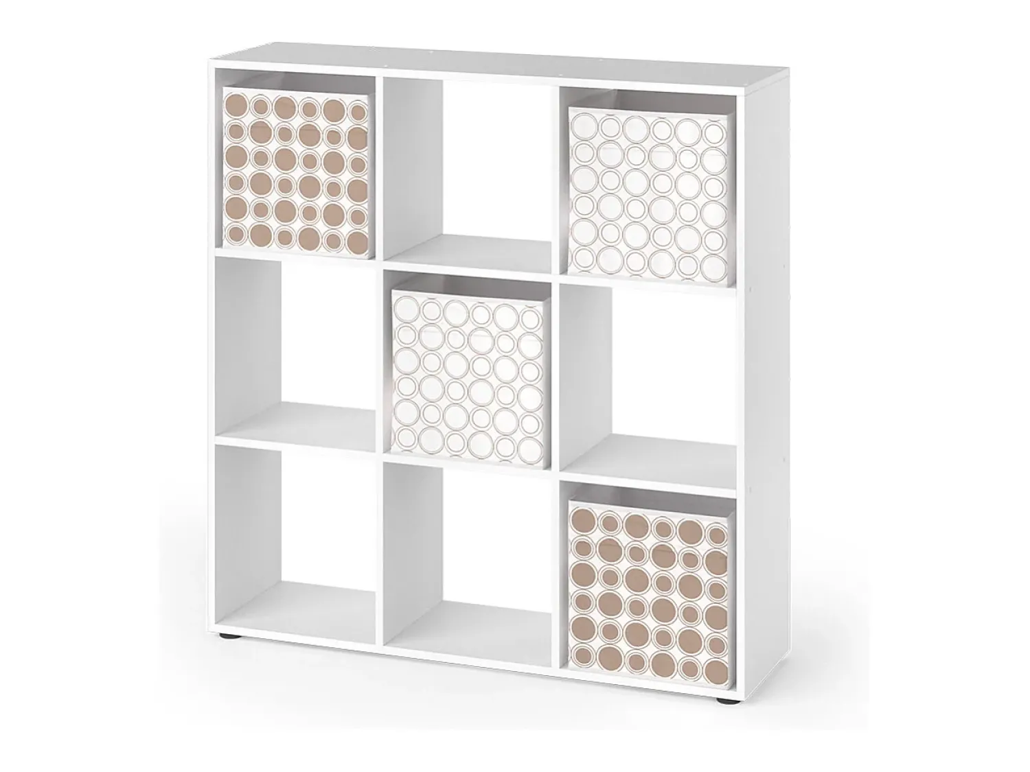 New Vicco Divisória de sala 104x29x108 nove Branco