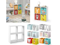 Prateleira|Vicco Divisória de sala 72.6x29x72 tetra Branco