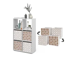 Vicco Divisória de sala 72x29x107.8^ Prateleira