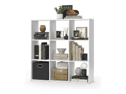 Prateleira*Vicco Divisória de sala 104x29x108 nove Branco