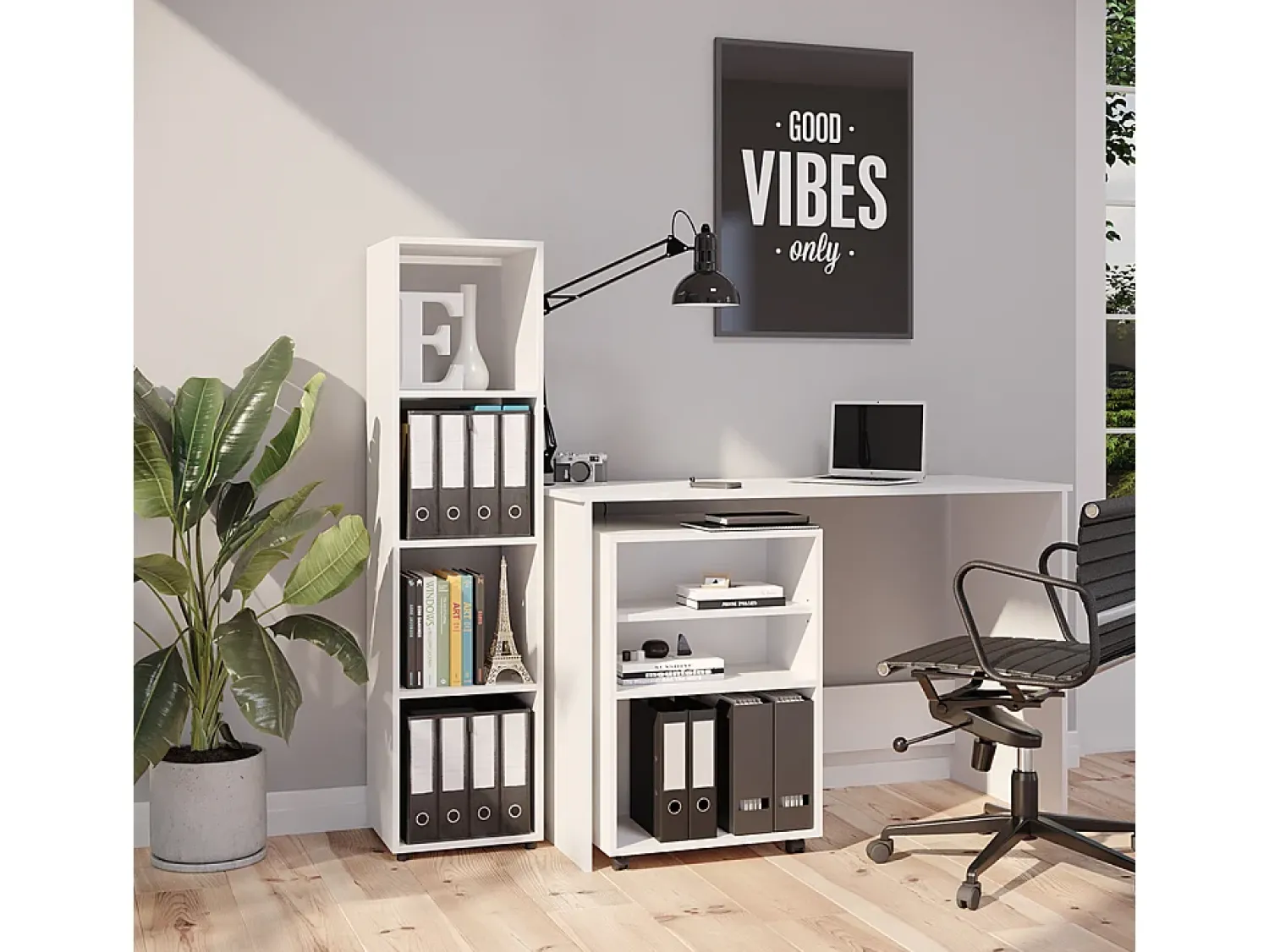 Vicco Divisória de sala 142.5x33x36.2 ludus^ Prateleira