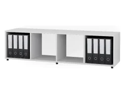 Vicco Divisória de sala 142.5x33x36.2 ludus^ Prateleira