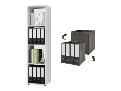 Vicco Divisória de sala 142.5x33x36.2 ludus^ Prateleira