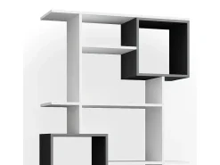 Hot Vicco Divisória de sala branco/antracite 92x29x187.7 cube Cinza antracite