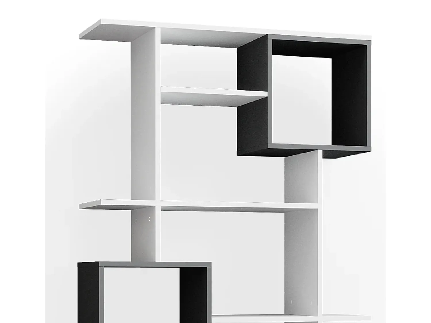 Hot Vicco Divisória de sala branco/antracite 92x29x187.7 cube Cinza antracite