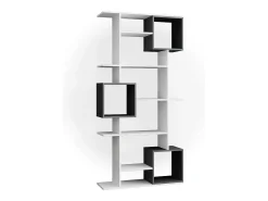Hot Vicco Divisória de sala branco/antracite 92x29x187.7 cube Cinza antracite