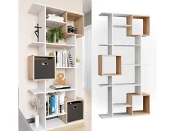 Prateleira*Vicco Divisória de sala /sonoma 92x29x187.7 cube Branco