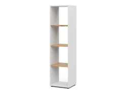 Outlet Vicco Divisória de sala carvalho branco/dourado 36.8x33.8x144.9 ludus Natural escuro