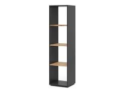 Discount Vicco Divisória de sala carvalho antracite/goldkraft 36.8x33.8x144.9 ludus Cinza antracite