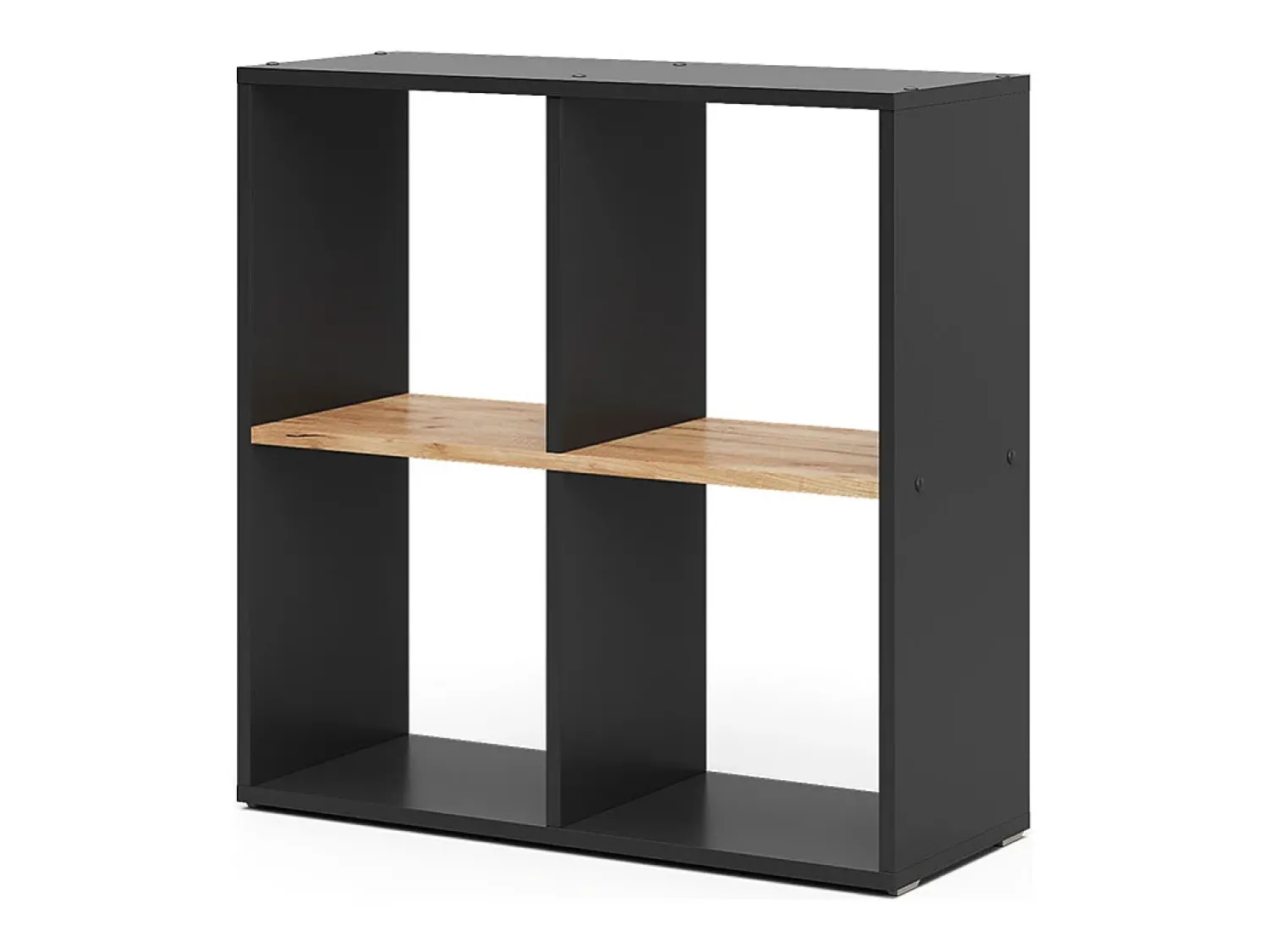 Vicco Divisória de sala carvalho antracite/goldkraft 72x29x72.6 tetra^ Prateleira