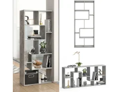 Hot Vicco Divisória de sala cinza 160.6x25x67.2 noa Cinzento