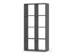 Vicco Divisória de sala cinza 143x29x72 scutum^ Prateleira