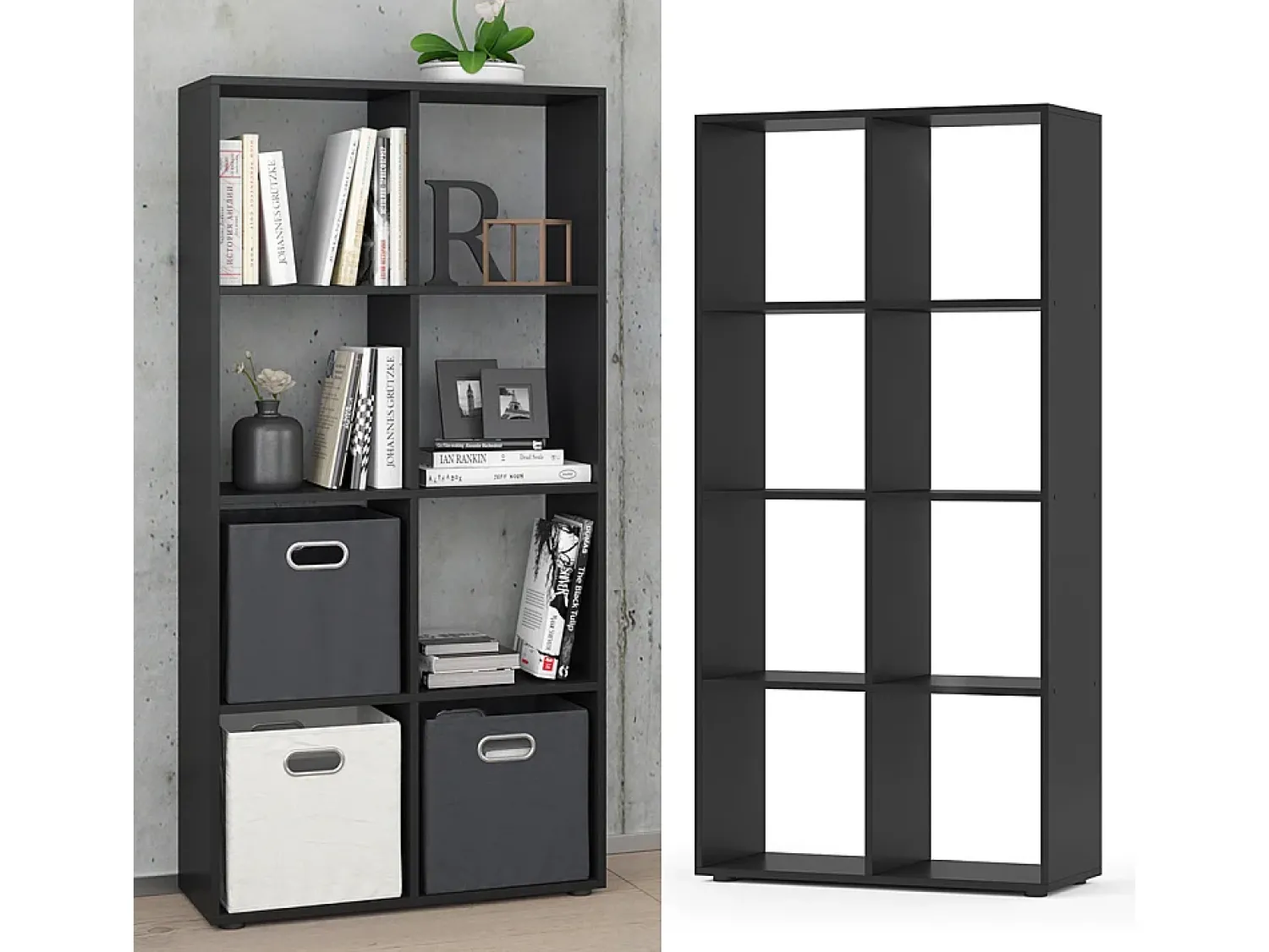 Vicco Divisória de sala 143x29x72 scutum^ Prateleira