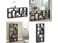 Best Vicco Divisória de sala 160.6x25x67.2 noa Preto