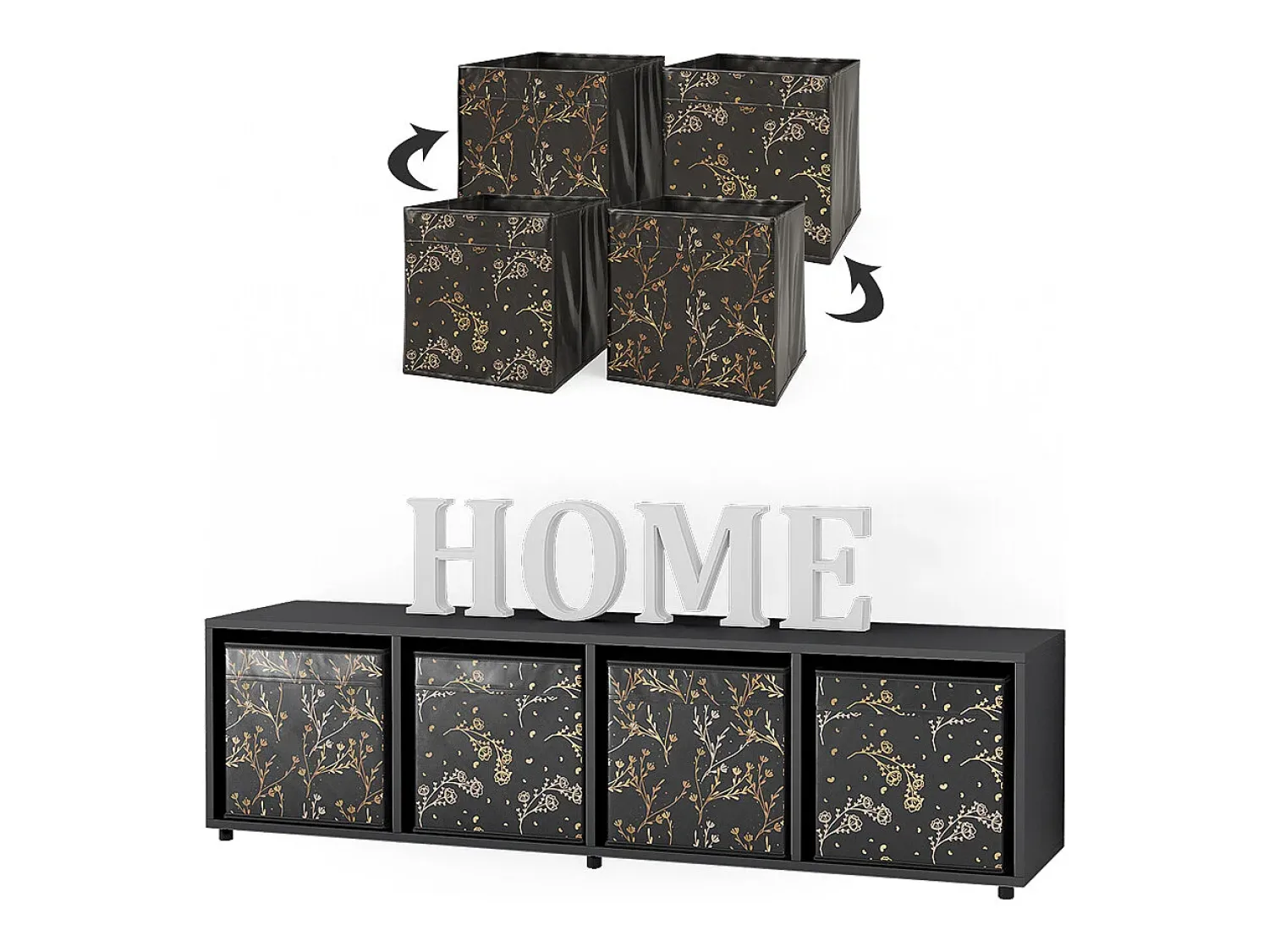 Discount Vicco Divisória de sala 142.5x33x36.2 ludus Preto