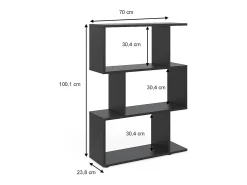 Vicco Divisória de sala 70x23.8x97.4 levio^ Prateleira