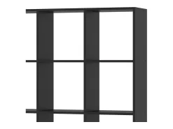 Prateleira|Vicco Divisória de sala 138.5x29x142.5 karree Preto