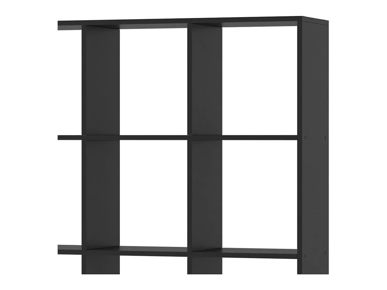Prateleira|Vicco Divisória de sala 138.5x29x142.5 karree Preto
