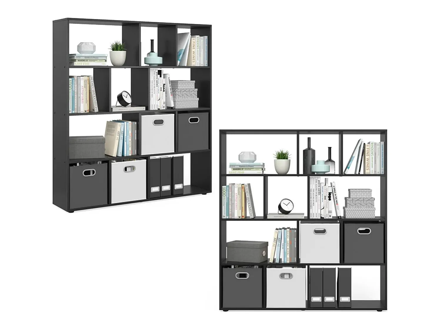 Vicco Divisória de sala 131.6x29x143 pilar^ Prateleira