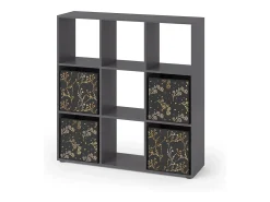 Vicco Divisória de sala 104x29x108 nove^ Prateleira
