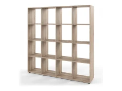 Prateleira*Vicco Divisória de sala sonoma 138.5x29x142.5 karree Natural claro