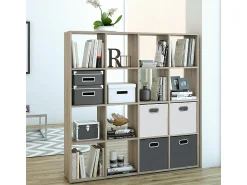 Prateleira*Vicco Divisória de sala sonoma 138.5x29x142.5 karree Natural claro