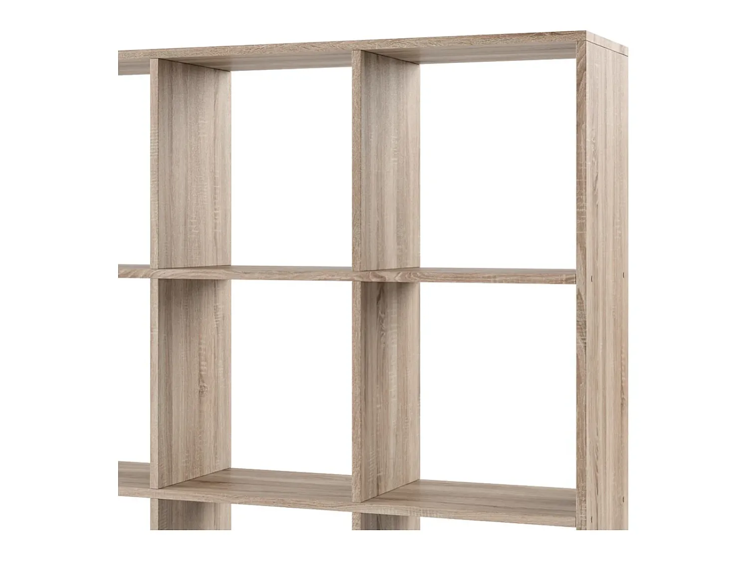 Prateleira*Vicco Divisória de sala sonoma 138.5x29x142.5 karree Natural claro