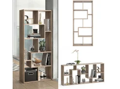 Vicco Divisória de sala sonoma 160.6x25x67.2 noa^ Prateleira