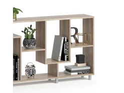Vicco Divisória de sala sonoma 160.6x25x67.2 noa^ Prateleira