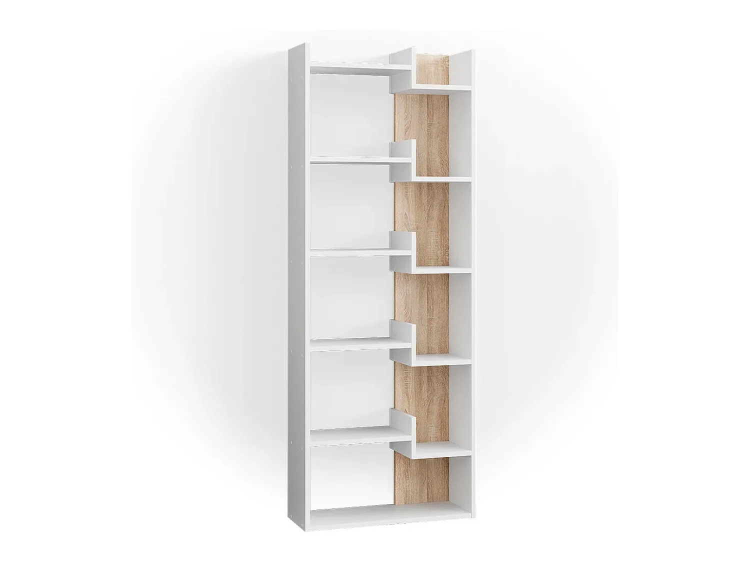 Prateleira*Vicco Divisória de sala sonoma 61x22.1x160.2 fico Natural claro