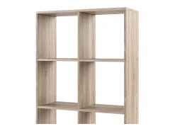 Prateleira*Vicco Divisória de sala sonoma 143x29x72 scutum Natural claro