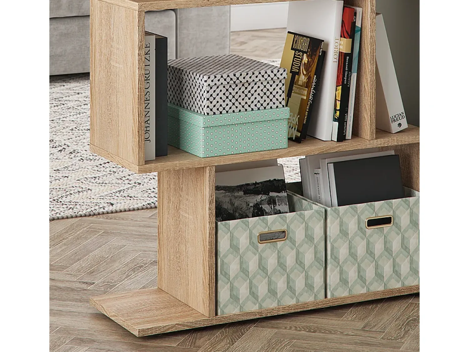 Sale Vicco Divisória de sala sonoma 70x23.8x97.4 levio Natural claro