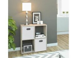Vicco Divisória de sala sonoma 72.6x29x72 tetra^ Prateleira
