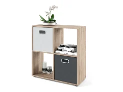 Vicco Divisória de sala sonoma 72.6x29x72 tetra^ Prateleira