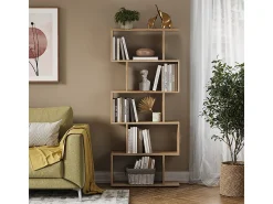 Prateleira|Vicco Divisória de sala sonoma 70x23.8x164.1 levio Natural claro