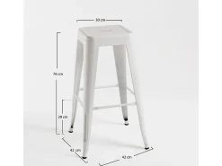 Clearance Dudeco Banco Leeds Alto Branco