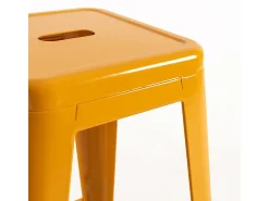 Banco| Dudeco Banco Leeds Alto Laranja Cor de laranja