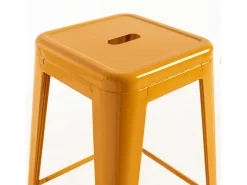 Banco| Dudeco Banco Leeds Alto Laranja Cor de laranja