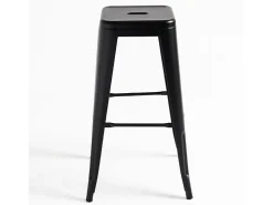 Online Dudeco Banco Leeds Alto mate Preto