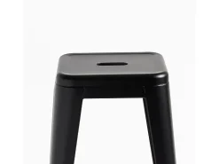 Online Dudeco Banco Leeds Alto mate Preto