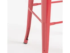 Banco| Dudeco Banco Leeds Alto Vermelho