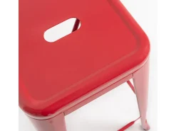 Banco| Dudeco Banco Leeds Alto Vermelho