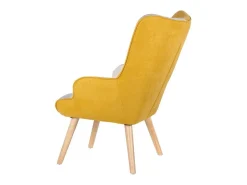 Poltrona| Dudeco Poltrona Luca Patchwork Mostarda Amarelo mostarda