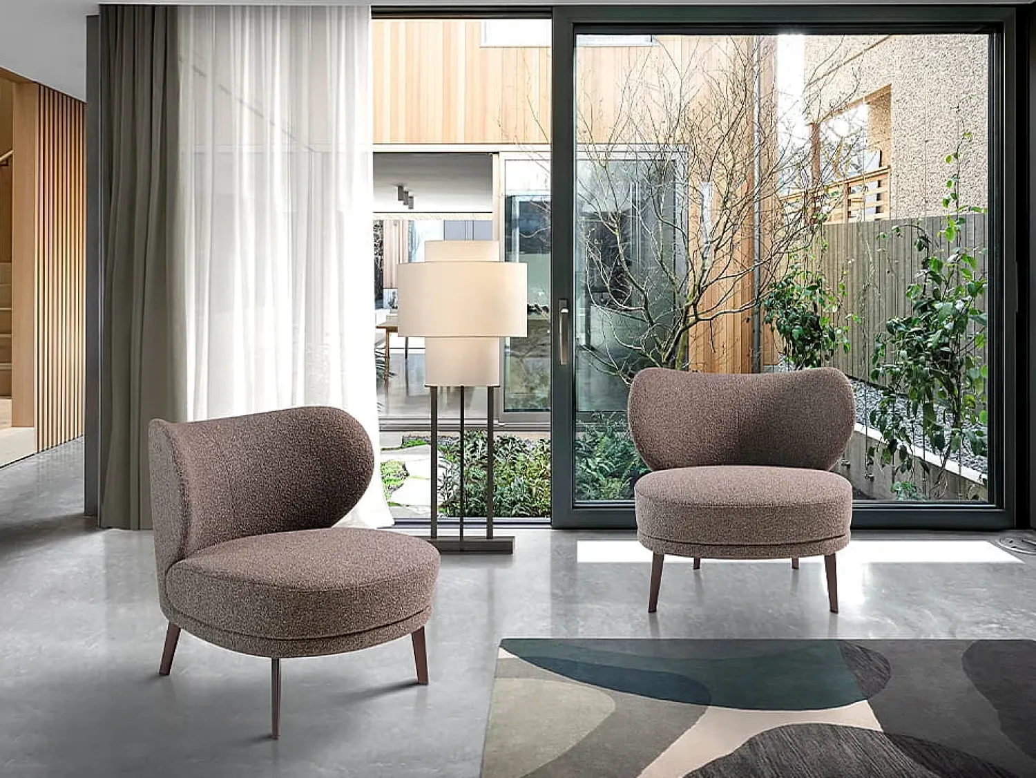 Poltrona* Dudeco Poltrona Minsk Castanho