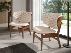 Outlet Dudeco Poltrona Varna Creme